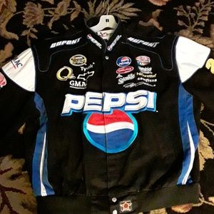 Jeff Gordon last year win retirement jacket!